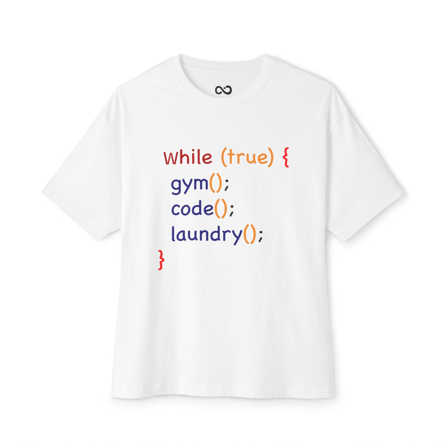 Gym Code Laundry Oversized T-Shirt