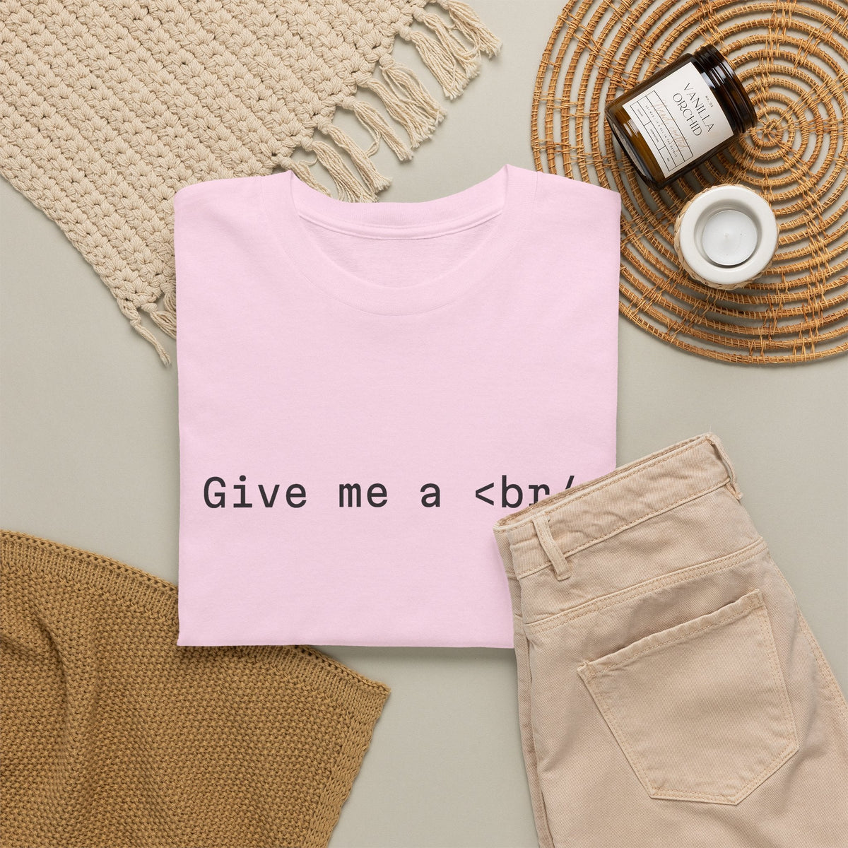 Give Me a <br/> Tee — Web Developer HTML Shirt - Cre8ve Industries