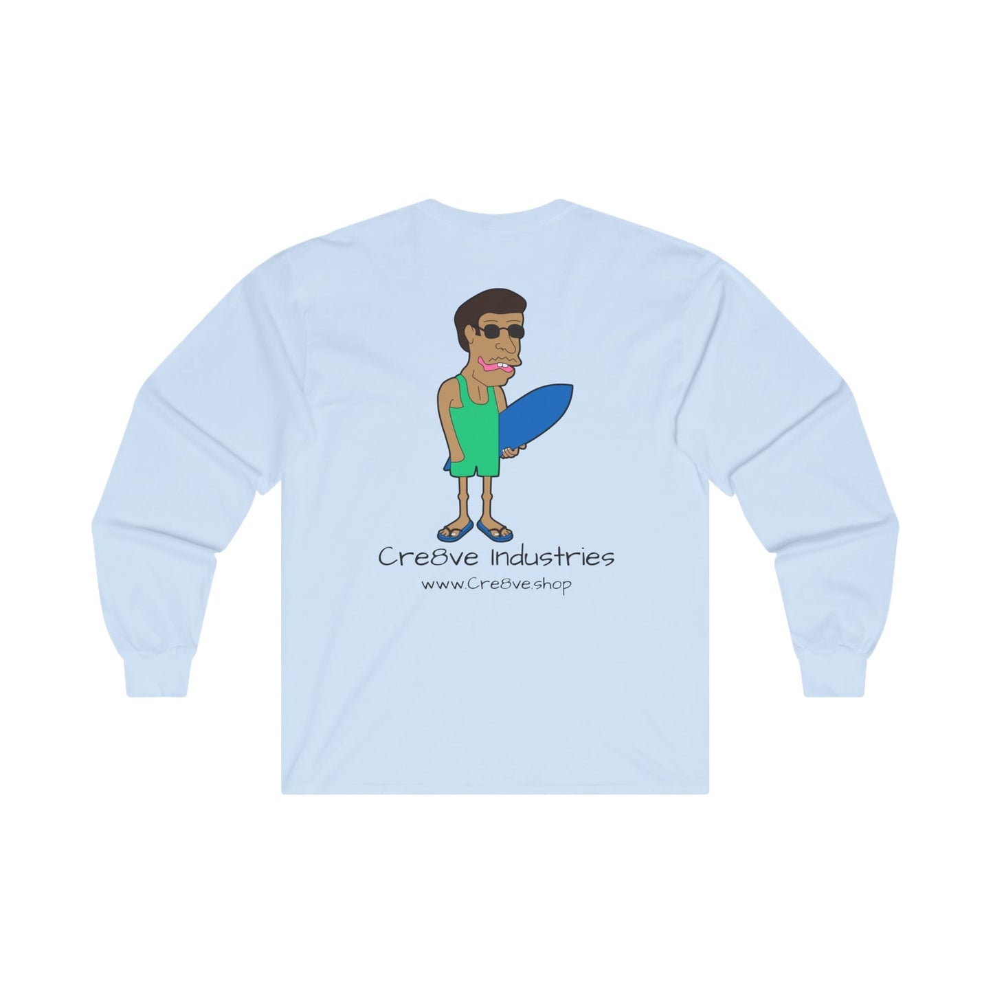 "I've Been Surfing Here For 20 Years" Long Sleeve T-Shirt - Cre8ve Industries