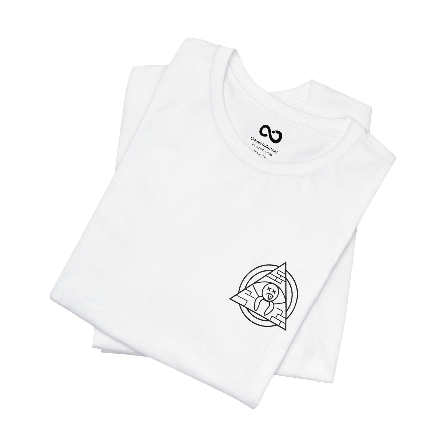Embroidered Free Yourself T-Shirt - Cre8ve Industries