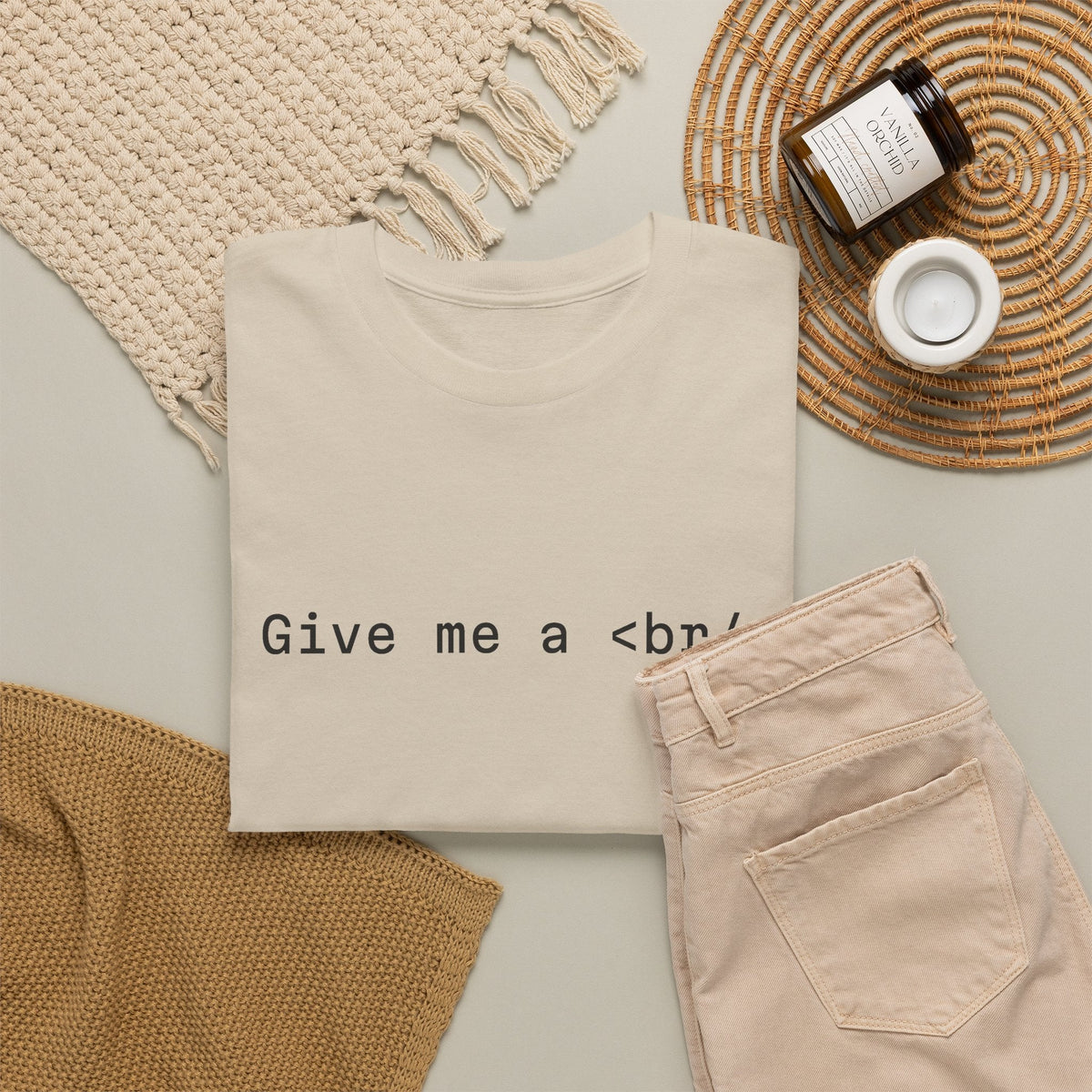 Give Me a <br/> Tee — Web Developer HTML Shirt - Cre8ve Industries