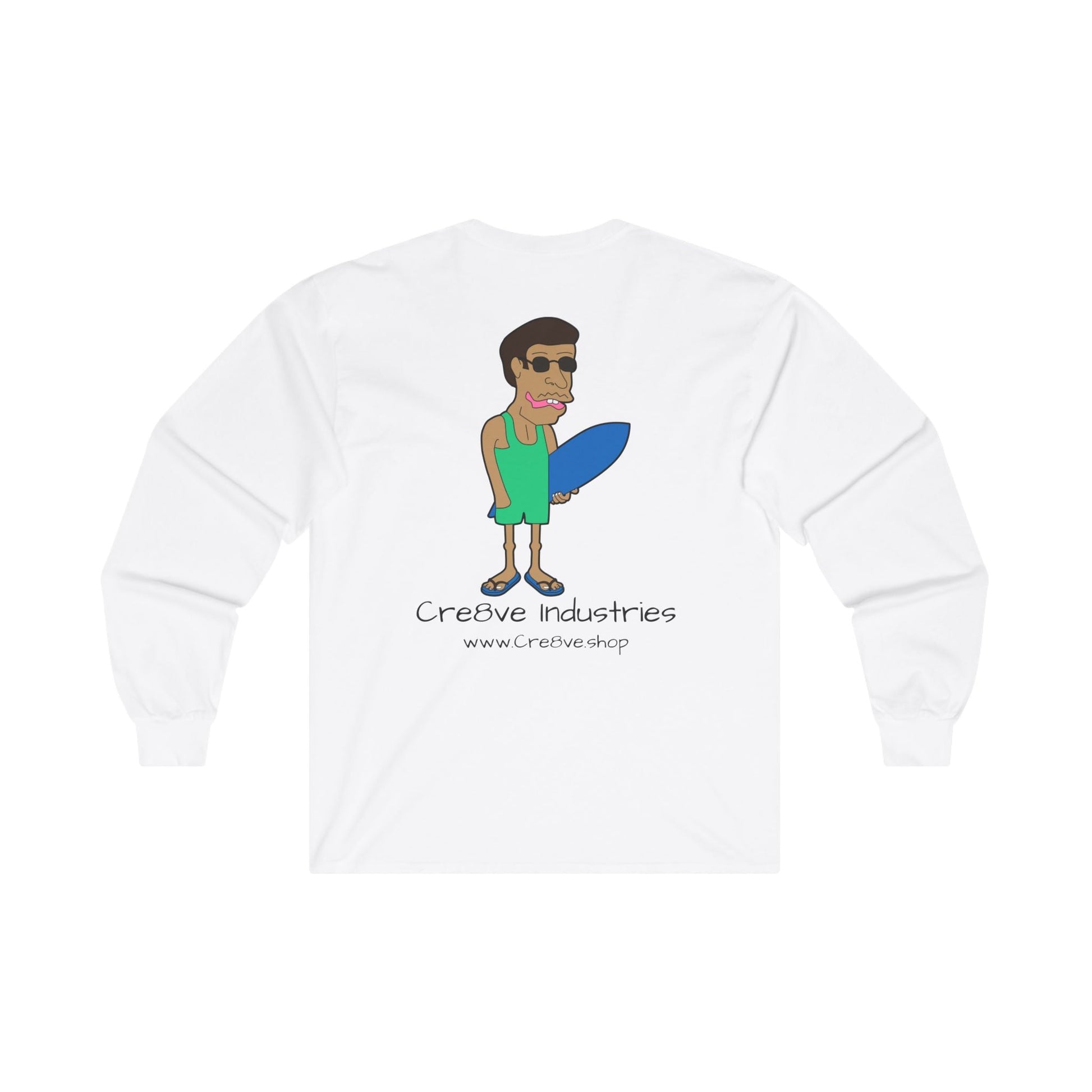 "I've Been Surfing Here For 20 Years" Long Sleeve T-Shirt - Cre8ve Industries