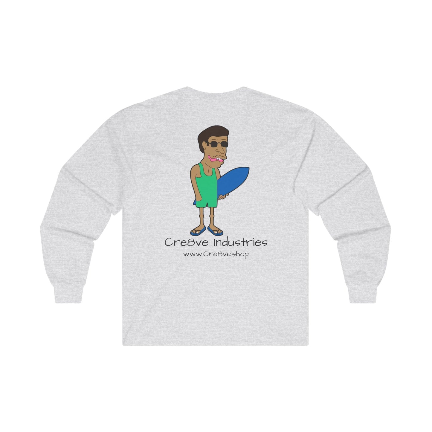 "I've Been Surfing Here For 20 Years" Long Sleeve T-Shirt - Cre8ve Industries