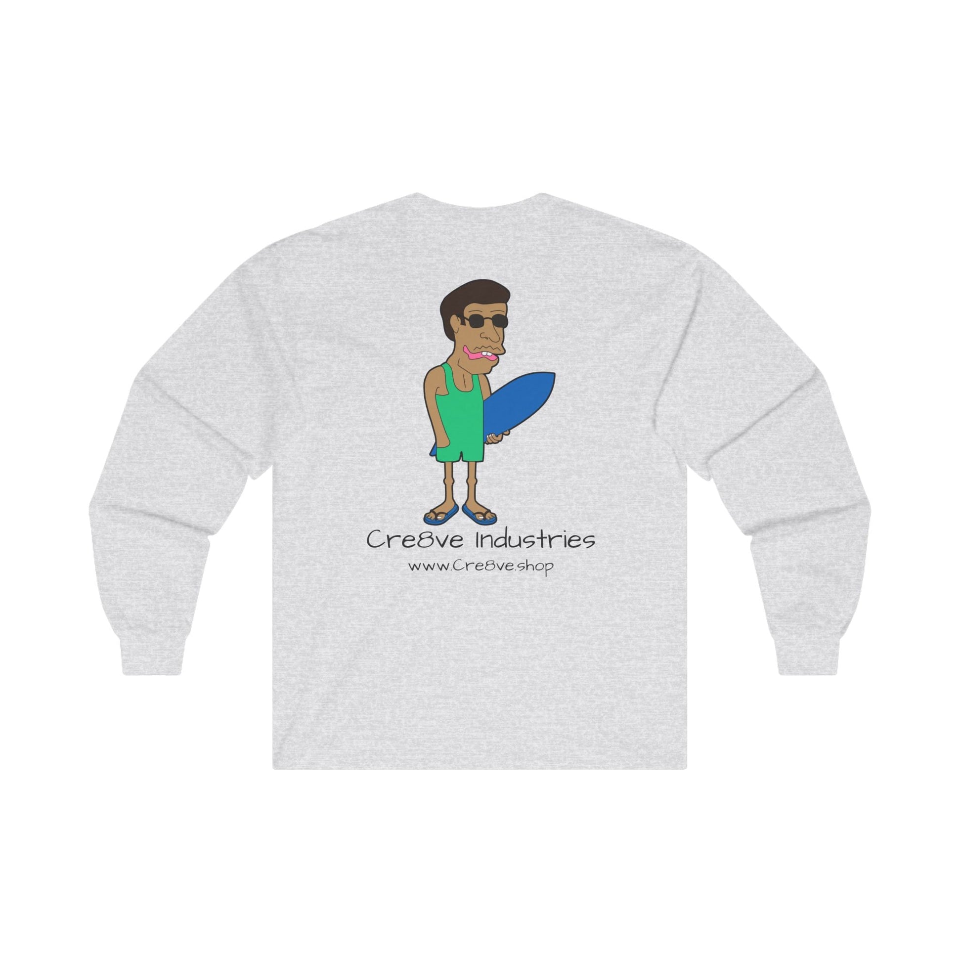 "I've Been Surfing Here For 20 Years" Long Sleeve T-Shirt - Cre8ve Industries