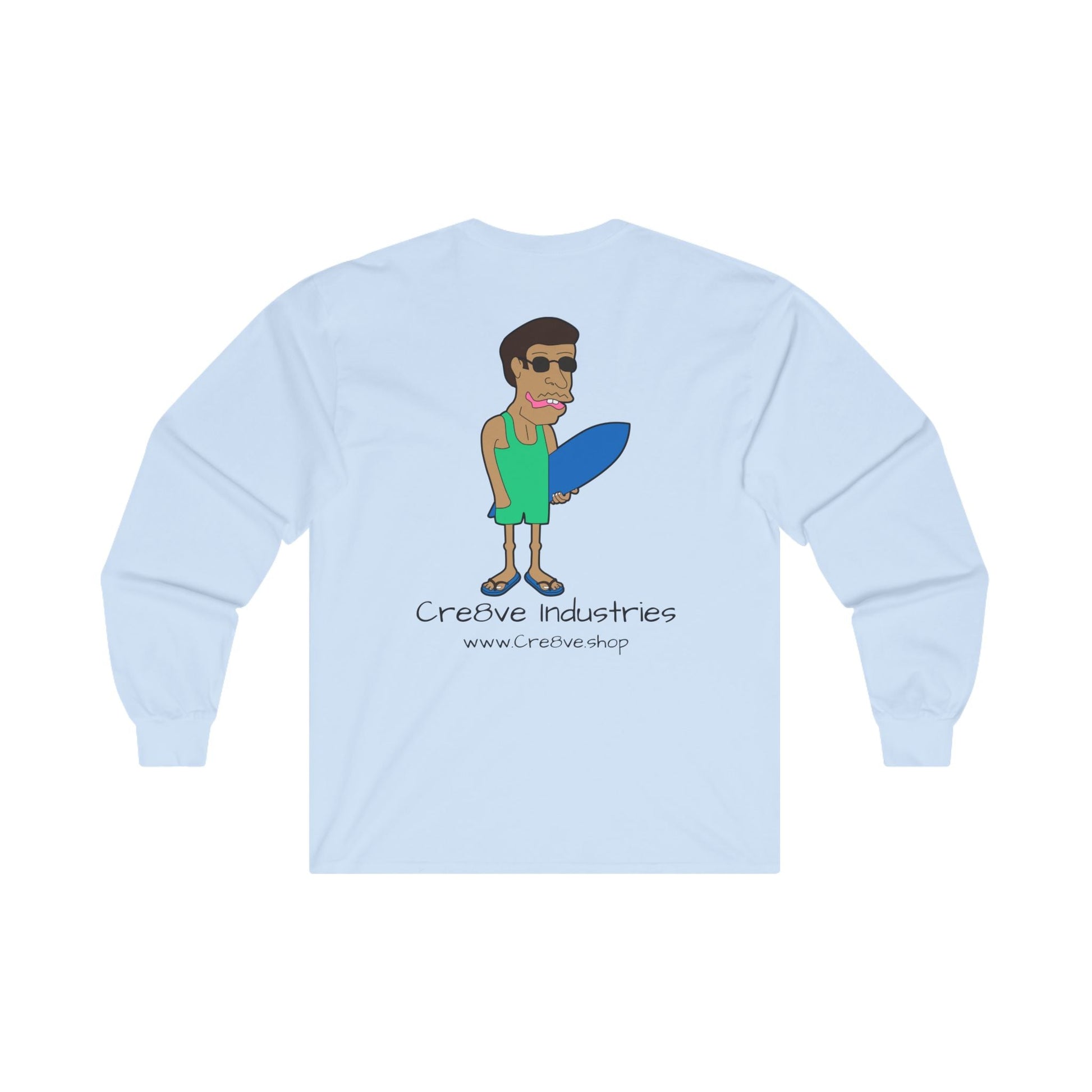 "I've Been Surfing Here For 20 Years" Long Sleeve T-Shirt - Cre8ve Industries